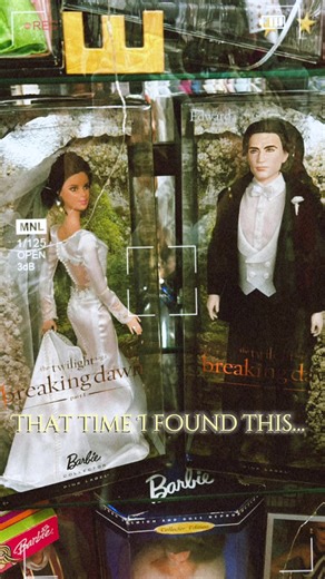 That time I came across the Barbie’s The Twilight Saga: Breaking Dawn edition of Bella & Edward in their wedding attire, but I didn’t get it cuz I couldn’t afford it at the time… 🥲🥺 This back in the summer of 2024 so it wasn’t too long ago. It was gone once I had the money for it 😭!! I hope I can come across another set again someday 🥹🫶🏼🥺💖✨ #twilight #twilightvibes #twilightmovie #bellaswan #edwardcullen