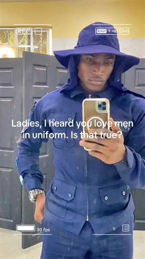 I stole a uniform for this. Don’t let me down🤓