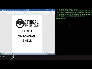 MS Word DDE Metasploit Shell Attack Demo