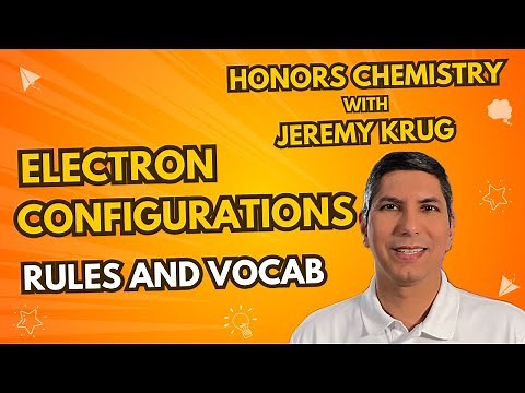 The Rules of Writing Electron Configurations - Vocabulary, and Exceptions!