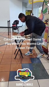 Cubix Is The Hottest Game To Play When Limiting Screen Time! Steve Is Getting Ready For The 2nd Annual Cubix Tournament At Barnes & Noble! #cubixtournament2024 #fun #fyp #tabletopgames #cubix | Steve Todd Stotts | Facebook