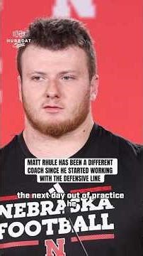 Matt Rhule has changed #GBR #Huskers #NebraskaFootball #HuskerNation