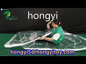 how to wear inflatable bag yourself? #bondage