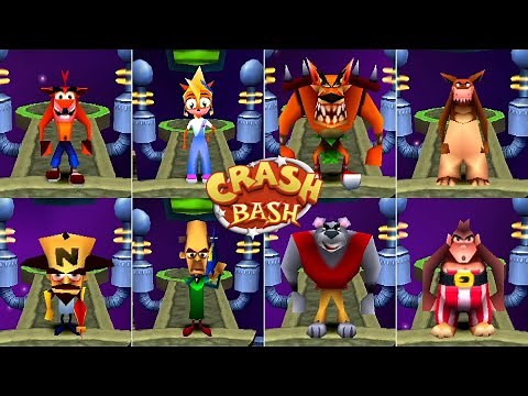 Crash Bash // All Playable Characters [1st Place]