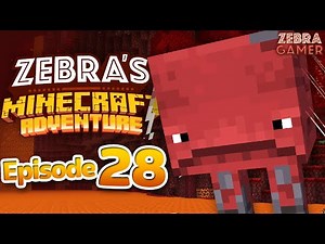 Zebra's Minecraft Adventure Part 28 - Riding Striders!