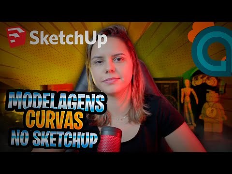 Modelagem curva no SketchUp | BRENDA NOVAIS 3D