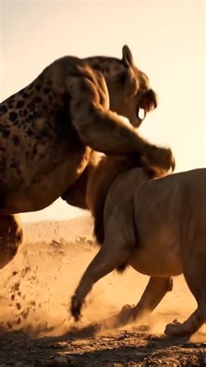 Lion vs Cheetah | A Shocking Face-to-Face Battle