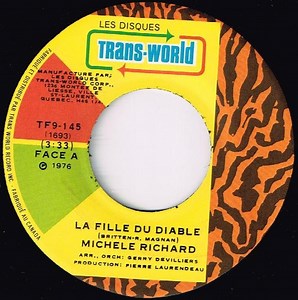 Michèle Richard – La Fille Du Diable (1974, Vinyl)