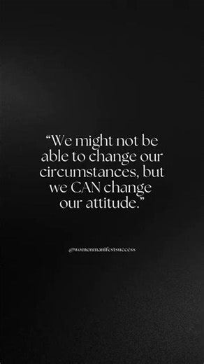 ✨ “We might not be able to change our circumstances, but we CAN change our attitude.” — Beth Moore
