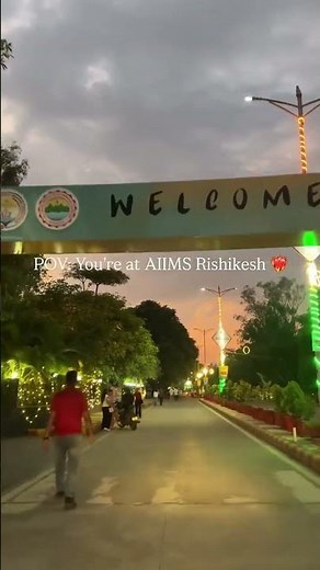 AIIMS Rishikesh campus vlog ❣️ #aiims #youtubeshorts #mbbs #medicalcollege