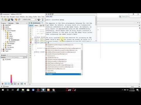Membuat Koneksi Database MySQL dengan Java Netbeans