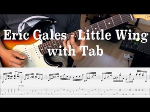 Eric Gales - "Little Wing" intro cover w/animated Tab(Greensboro's Center)