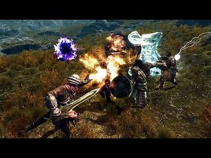 Skyrim Battles - Faction Followers vs The Hirelings