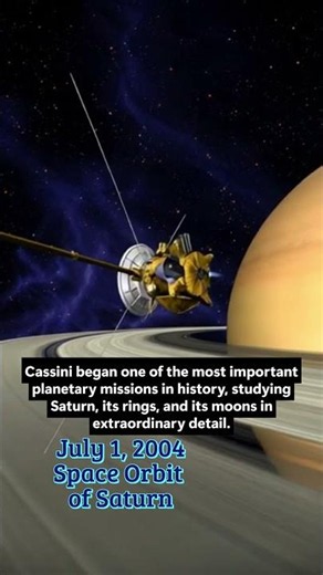 Saturn Orbiter: The Day Humanity Reached Saturn | A Day in History