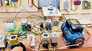 Motor Control Auto reverse forward system #electrician #electronicsengineering #Industrial #control #Automation | Resonance Automation
