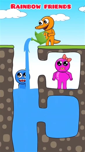 Rainbow Friends Cartoon: Funny Moments and Pranks