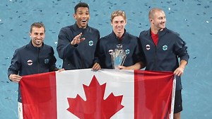 Canada's Auger-Aliassime, Shapovalov celebrate ATP Cup title victory