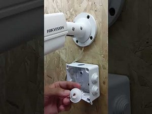 Tips how to install CCTV camera with junction box and adding IP camera to DVR