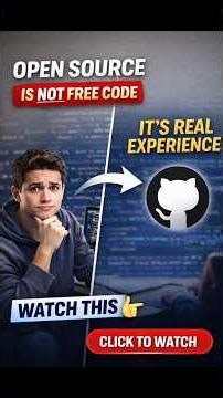 “This Is Why Smart Developers Start Open Source Early”