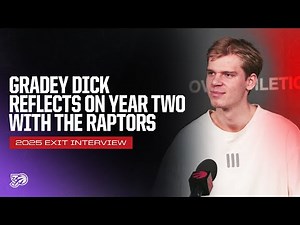 Gradey Dick Reflects on Year Two with the Raptors | 2025 Exit Interview