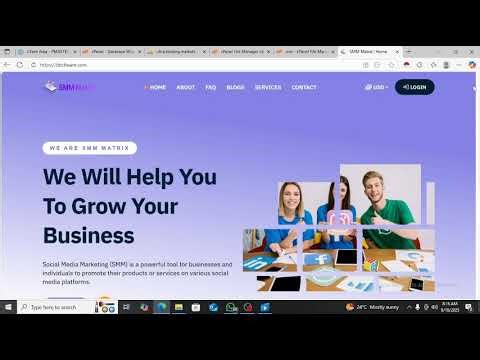 How To Create Website Selling Likes and Followers [SMM PANEL] with SMM Matrix