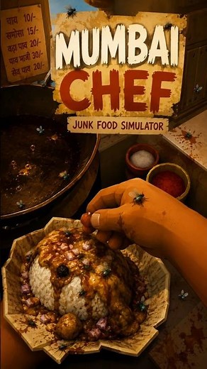 This New Cooking Simulator Lets You Serve The Most Questionable Street Food! 🤢 #ad #gaming