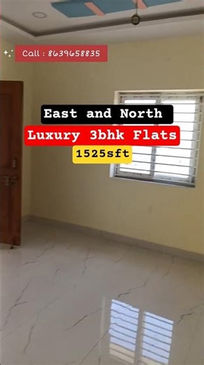 Luxury 3bhk Flats | East and North | 1525 SFT | Medipally ₹65 లక్షలకే | Hyderabad #shorts #ytshorts