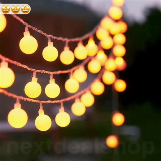 18K views · 18 reactions |  Your garden’s fairy lights just went solar! String ‘em up, let the sun charge ‘em, and unwind under a dreamy warm white glow after dark. Link in comments!  | Next Deal Shop | Facebook