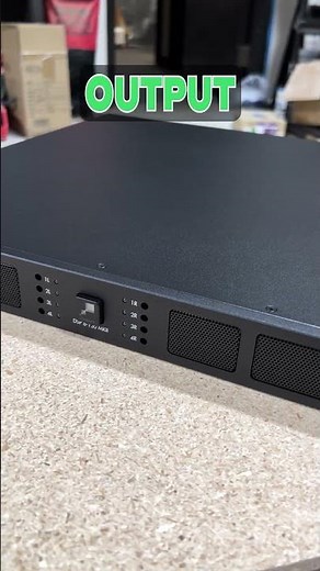 DSP8-130 Amplifier Review #shorts #amplifier #homeautomation