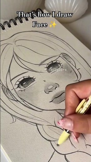 Draw face with me 👀✨
