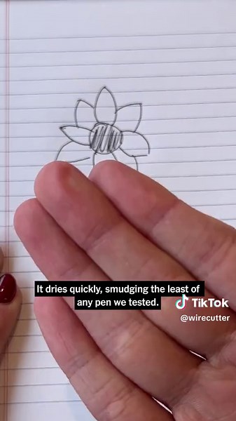 Our favorite ballpoint pen is so good we've recommended it for more than a decade. We don't recommend lending it out, however, unless you never want to see it again. #wfh #pen #writing