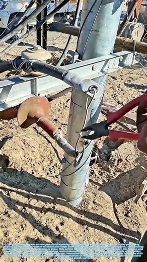 Binding the Grid: The Scaffold That Secures Power Lines