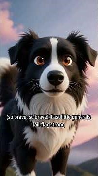 The Border Collie Brigade: Epic AI Marching Song! 🐾