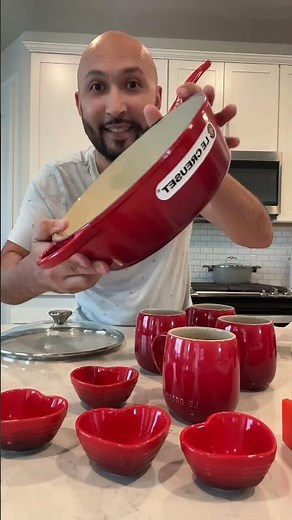 Le Creuset instantly upgraded my kitchen #lecreuset #kitchencookware #cooking #luxurydining