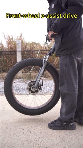 Fat Tire E Bike Kit Installed | Instant Power Upgrade with 32km/h Speed #shorts #mtb #shortvideo