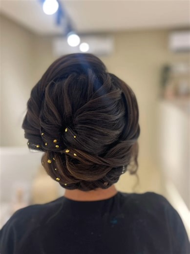 Perfect Eid Hairstyle at Mazaya Beauty Salon