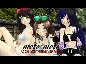 .::【MMD MEME FRIENDS】::. Moto Moto