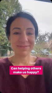 2.2K views · 56 reactions | Can helping others make us happy?  The...