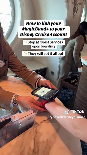 Link Your MagicBand to Disney Cruise Account