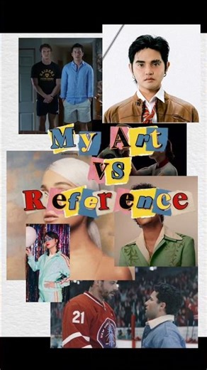 My #art #vs #reference ✏️✨💯 #drawing #chibi #digitalart #fanart #hipaint #shorts #viral #fyp #fypシ