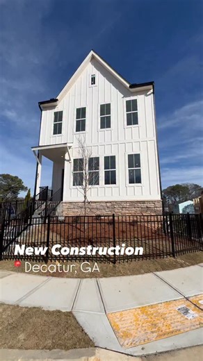 Kami on Instagram: "New single-family homes in Decatur, GA, This is for the person who values urban convenience and suburban charm. You can select from a variety of three-story floor plans, & many design options to personalize your home. 3-4 bedrooms Base price starting in $470ks Closing cost covered!! AND incentive money left to get lower rate (lower payment) Community offers: - Walking trails, pocket parks and dog park - Proximity to shopping, dining and entertainment - Convenient access to Bu