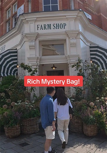 Rich People Mystery Bag! #expensive #rich #london #toogoodtogo #mystery
