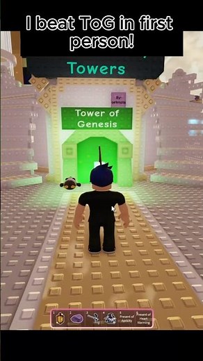 Roblox EToH First Person ToG Challenge