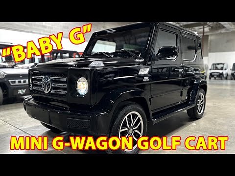 FULL Tour of the MINI G-WAGON GOLF CART!