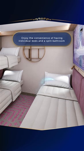 24M views · 152K reactions | Set sail with your loved ones and create long-lasting memories together on board the Disney Adventure.​ From connecting staterooms to Concierge Suites with multiple bedrooms, the Disney Adventure has accommodations suitable for all families. | Disney Cruise Line | Facebook