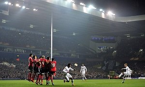 10 players with the highest free kick conversion rate