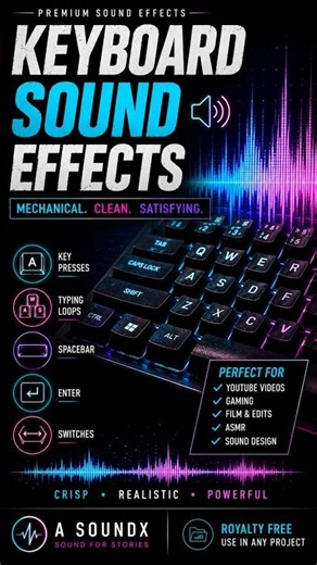 Keyboard Throw Impact Hit Sound Effects