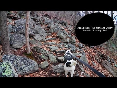 Appalachian Trail, Maryland Quicky#appalachiantrail#maryland#hiking#highrock#ravanrock