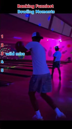 Ranking The Funniest Bowling Fails 😂 #bowling #fails #shorts