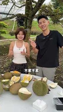 A Durian variety with a taste that even Malaysians wouldn't expect